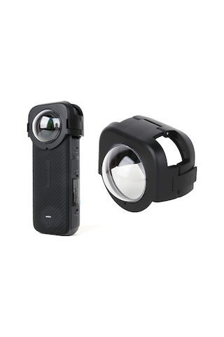 Insta360 X4 Lens Koruyucu Kapak İçin Koruyucu Kapak Siyah Diğer