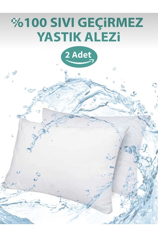 6 Adet Microfiber Sıvı Geçirmez Yastık Alezi Alez