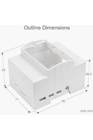 Raspberry Pi 4 İçin C016 Muhafaza Kutusu