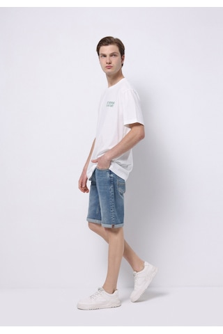 Colin's Colins Straight Fit Düşük Bel Düz Erkek Denim Jean Şort Cl1074439 Q1.v1 Dn09019 Denim