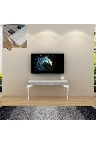 Decorotti - Lucca A3-1 Gizli Bölmeli Tv Sehpası