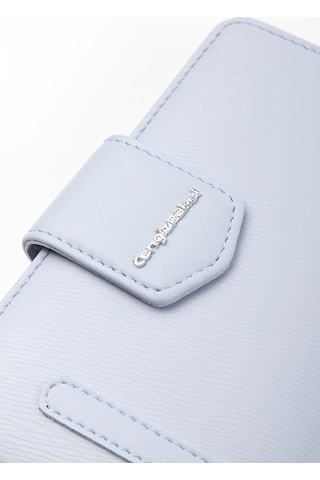 Cengiz Pakel Kadın Orta Boy Cüzdan 65256M Buz Mavi- Buz Mavi