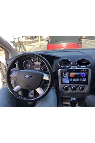 For-x Focus 2 Manuel 2005-2011 -9''android Gerçek 2+32 Gb / 4 Çekirdek 1.6ghz / Wıfı 5.0ghz / Bt 5.4-kablosuz Carplay-ahd Hd Geri Görüş Kamera 9"