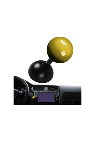 Shineyee Zink Alyuminyum Araba Başlatma Düğmesi Rocker - Isı Direnci, Dayanıklı Boya, Retro Stili, Kolay Kurulum Sarı