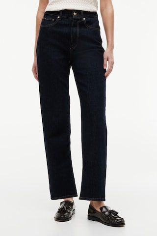 Tommy Hilfiger Tapered Rınse Hw Ankle Kadın Mavi Denim Pantolon - Ww0ww50966