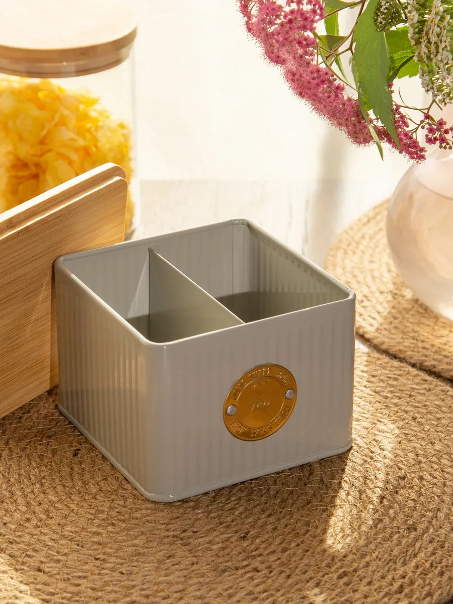 Agness Majesty 800 Ml Kapaklı Metal Çay Kavanozu 167236301