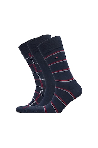 Tommy Hilfiger Tommy Hılfıger Erkek 3'lü Çorap 701224445-001 701224445-001 Çok Renkli
