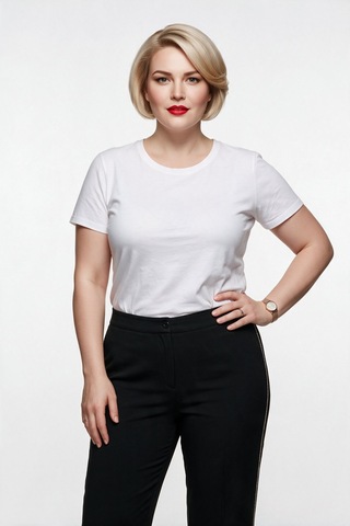 De White's Kadın Pantolon 26y22613 Siyah