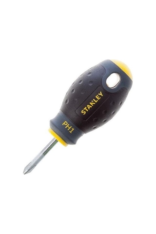 - Tornavida Phillips Ph1 30 Mm Bıçak Uzunluğu, Krom-vanadyum Çelik, Ergonomik Yumuşak Saplı 0 65 406