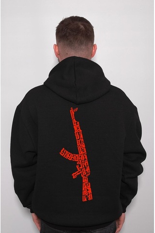 Ak-47 Kalaşnikof Keleş Sweatshirt Unisex Kapüşonlu Hoodie 001