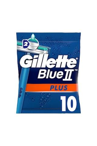 Gillette Blue2 Plus Kullan At Erkek Tıraş Bıçağı 10'lu