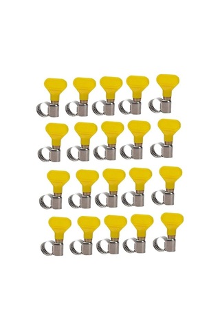 Paslanmaz Çelik Hortum Kelepçesi, 8-12mm, 4 Adet 0.5 MM