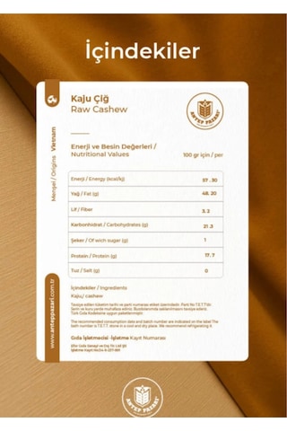 Çiğ Kaju - 200 Gram Diğer