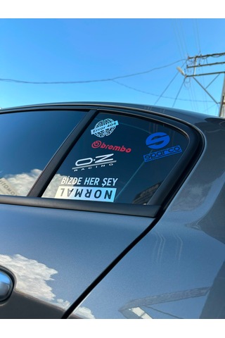 5 Li Oto Sticker Seti Error 0