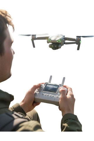 Optik Akış Destekli Stabil Uçuş Drone Seti Zengin Kutu İçeriği - Lisinya Çok Renkli