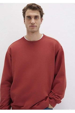 Mavi Koyu Kırmızı Erkek Sweatshirt M0s10482-70457 Koyu Kırmızı