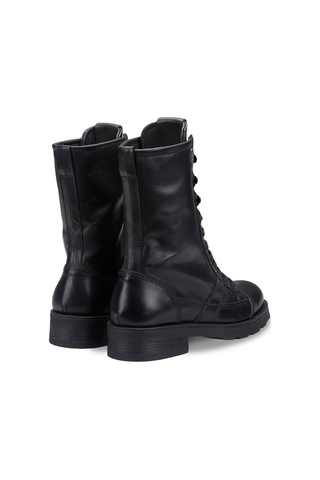 Çizme Kadın Oxw002100 Oxs Frank 0021 Mıd D Leather Black Siyah