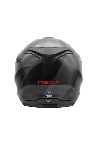 Nexx Y.100 B-Side Kapalı Kask Gri Mat Siyah