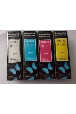 HP Gt Serisi Yazıcılar için Gt51 Gt52 Mürekkep Seti Gt 315 5820