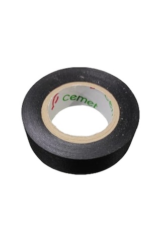 Tüysüz Bez Bant Elektrik Kablo Bandı 19 Mm X 15 Metre 5 Adet