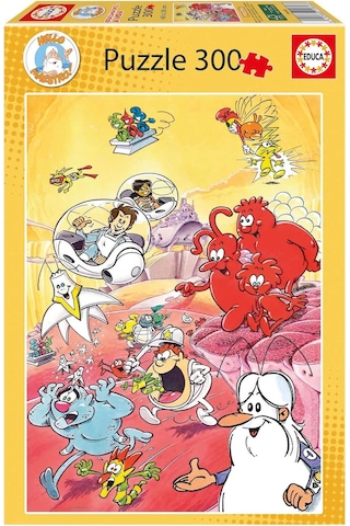 Educa 300 Parça Bir Zamanlar Karikatür Puzzle - Kız Ve Erkek Çocuk - 8-11 Yaş 1 Adet