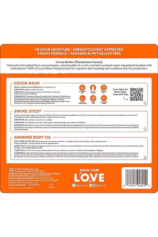 Palmers Cocoa Butter Moisture & Glow Cilt Bakım Seti