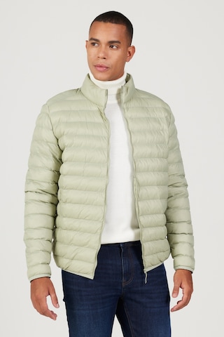 AC&Co / Altınyıldız Classics Erkek Mınt Standart Fit Normal Kesim Dik Yaka Mont Mint