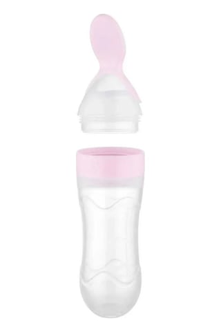Babyjem - Sıkmalı Kaşık Pembe