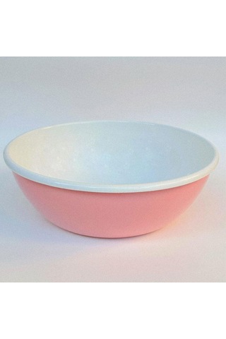 Emaye 32 Cm Kase Pembe Oksit