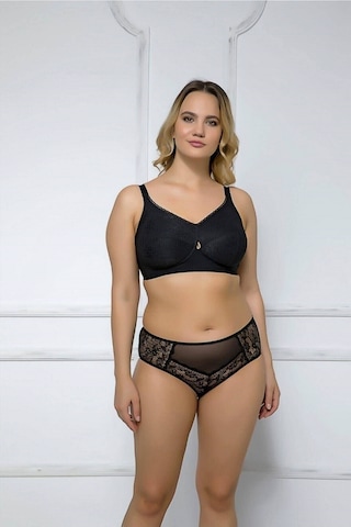 Moonlight 2168 Minimizer Sütyen Siyah