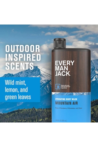 Every Man Jack Mountain Air Nemlendirici Duş Jeli 500ml Diğer
