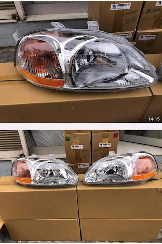 1996-1998 Model Honda Civic İes Makyajsız Usdm Far