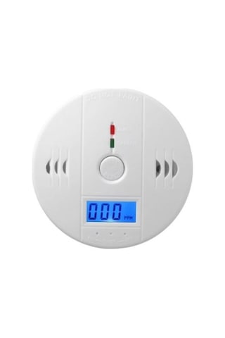 Lcd Ekran Duman Dedektör Alarm Cihazı Karbonmonoksit Dedektörü