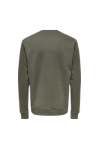 Only Erkek Sweatshirt .22030625 Açık Kahve