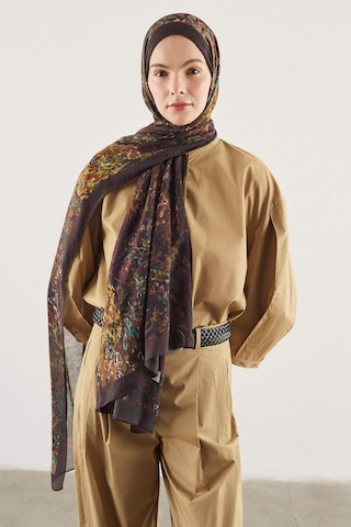 Defacto Fresh Scarfs X Defacto Soft Botanic Viskon Şal I1756ax26smbk27 Siyah-bk27
