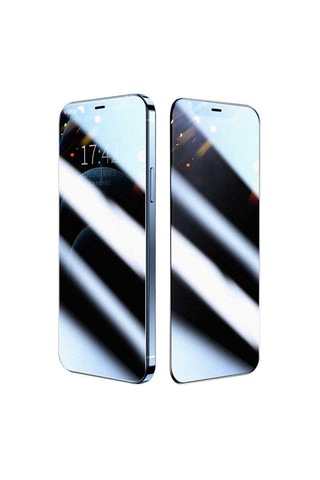Samsung Galaxy A72 Uyumlu Hayalet Ekran Koruyucu Cam 5d Tam Kaplar Privacy Glass Siyah