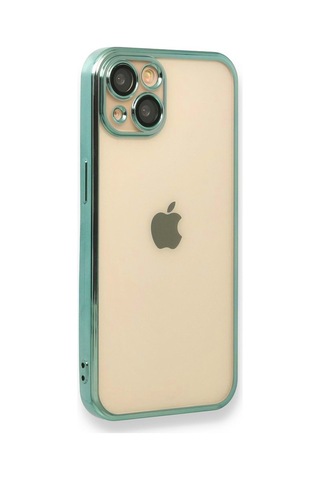 Apple Uyumlu iPhone 14 Plus Kılıf Razer Lens Çerçeveli Silikon Kapak