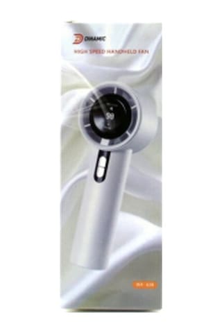 Mini El Fanı - Ayarlanabilir Hız - Dijital Gösterge - 5w - Karışık Renk 1 Parça
