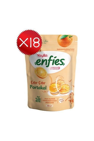 Yayla Enfies Freeze Dried Portakal 20 G X 18 360 G