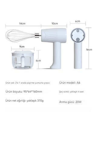 304 Paslanmaz Çelik Yumurta Çırpıcı Pişirme Makinesi-beyaz Beyaz