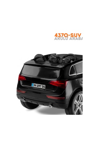 437 Q-suv Akülü Araba Jeep 12v Uzaktan Kumandalı Audi Babyhope Pembe