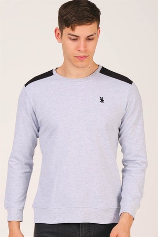 V4000 Dewberry Erkek Sweatshırt-gri Gri