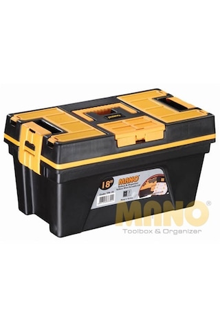 Mano 18" Kapaklı Plastik Takım Çantası Yn-18