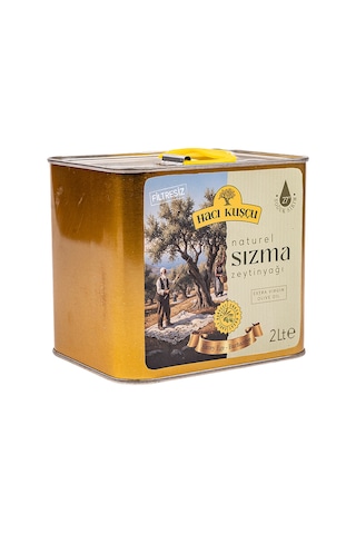 Hacı Kuşçu Erken Hasat Naturel Sızma Zeytinyağı 2 L
