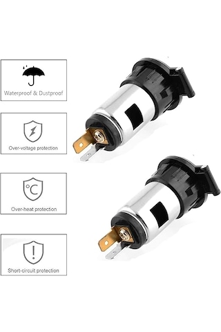 12 Volt 120 Amper Unıversal Çakmaklık Güç Çıkış Yuvası