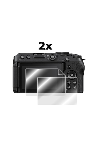 Nikon Z 30 Uyumlu Digital Kamera Görünmez Ekran Koruyucu (2 Adet)