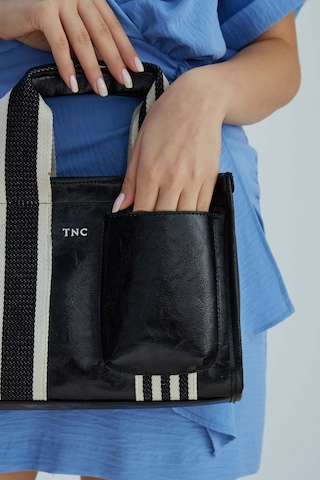 Tamer Tanca Kadın Vegan Siyah Rugan Omuz Çanta 1003 2000 Bn Canta Sk23/24 Sıyah Krsk Rgn Siyah