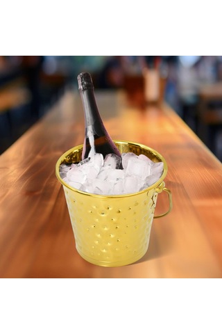 Homyl Aile Toplantıları Için Buz Kovası Ağır Hizmet 1,5-l Altın