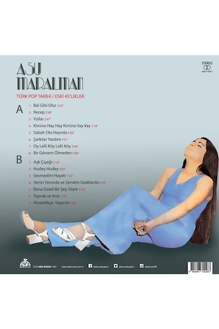 Asu Maralman - Türk Pop Tarihi / Eski 45’likler