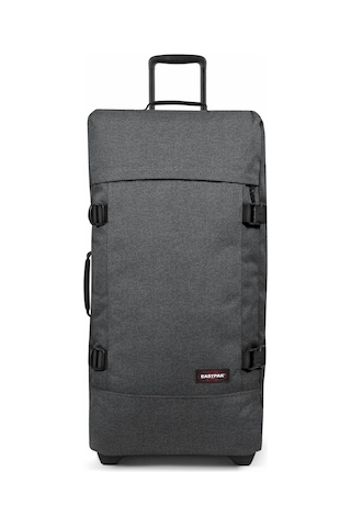 Eastpak Tranverz L Büyük Boy Valiz Black Denim Gri Melanj